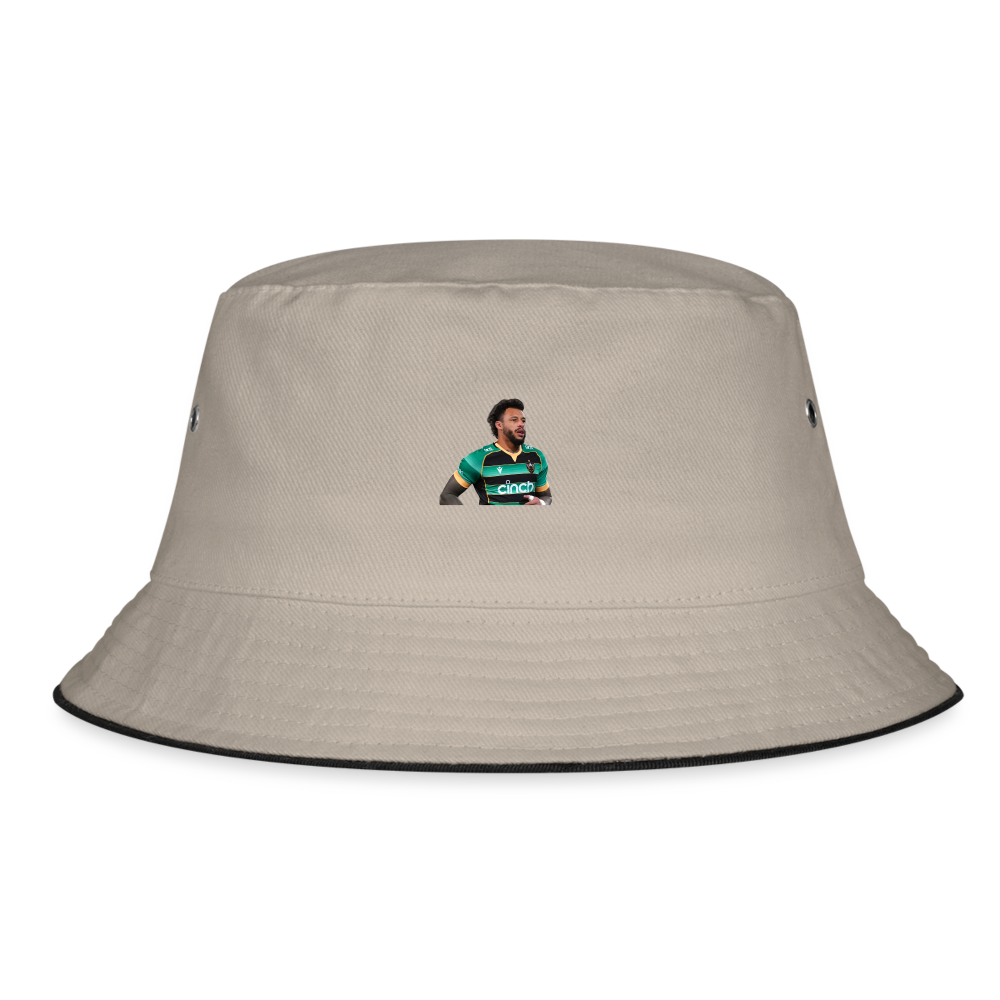 Northampton Saints Bucket Hat - khaki/black