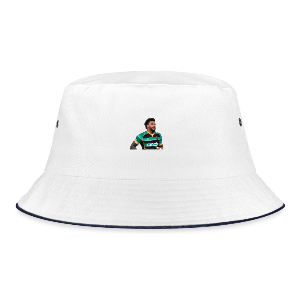Northampton Saints Bucket Hat - white/navy