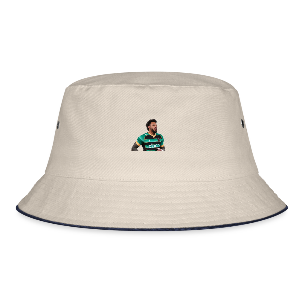 Northampton Saints Bucket Hat - ecru/navy