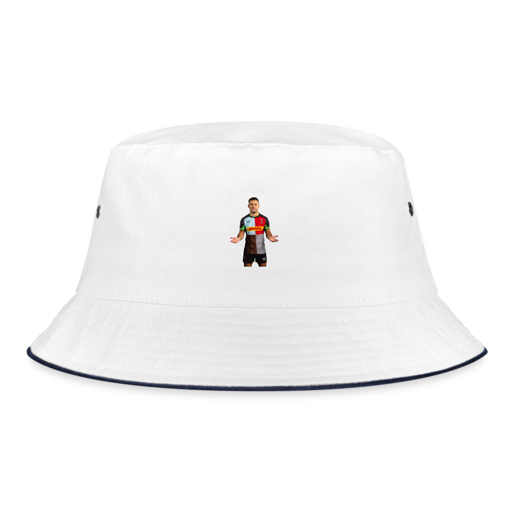 Danny Care Harlequins Bucket Hat - white/navy