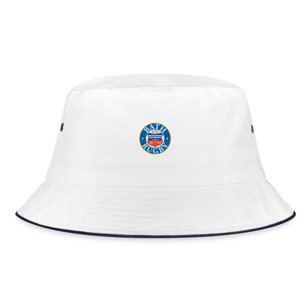 Ted Hill Bath Bucket Hat - white/navy