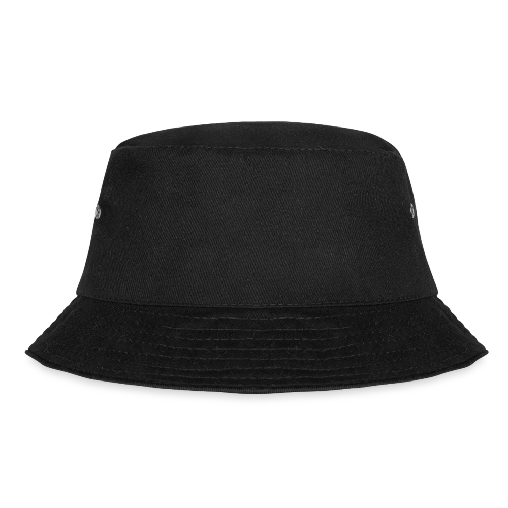 Premium Black Bucket Hat - black