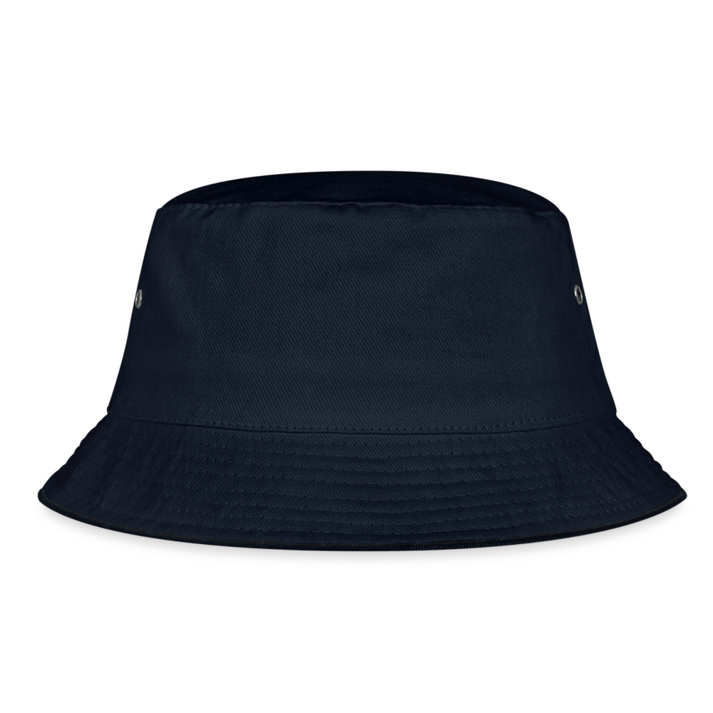 Bear Bucket Hat - navy