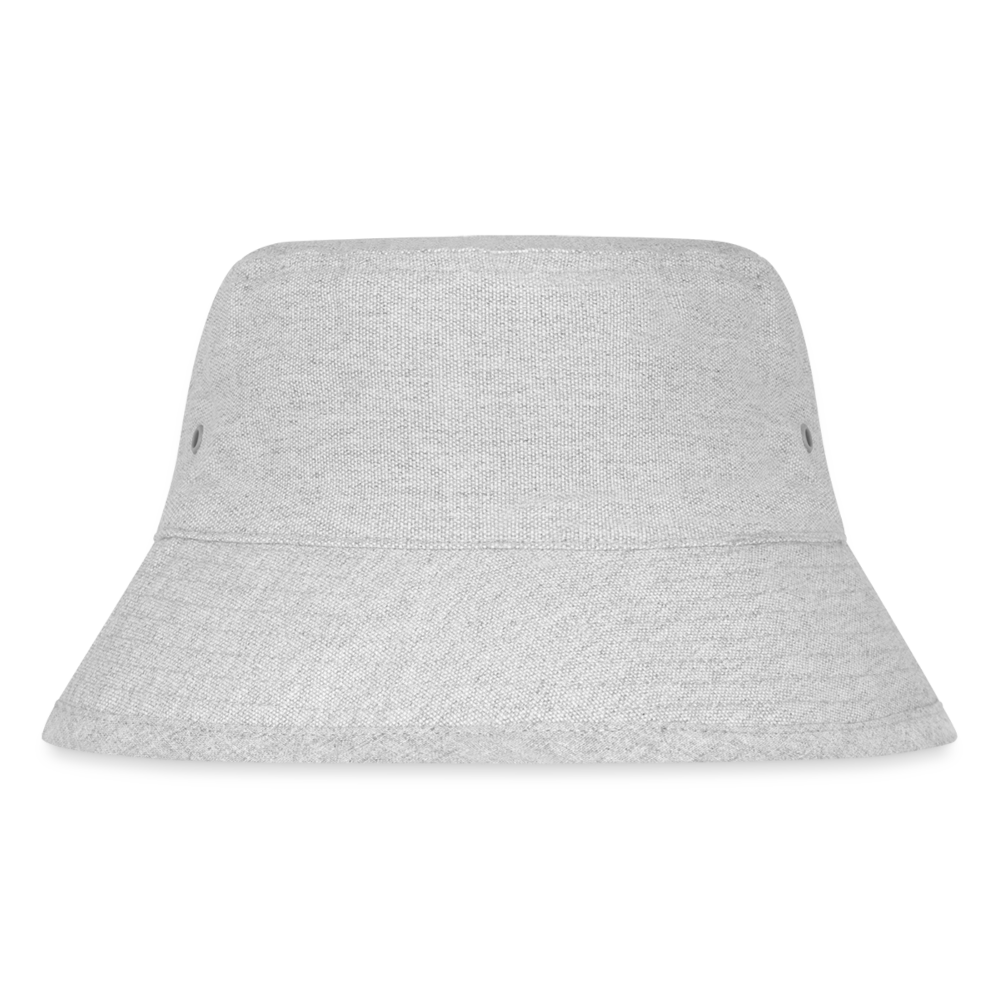 Light Cream Bucket Hat - heather grey