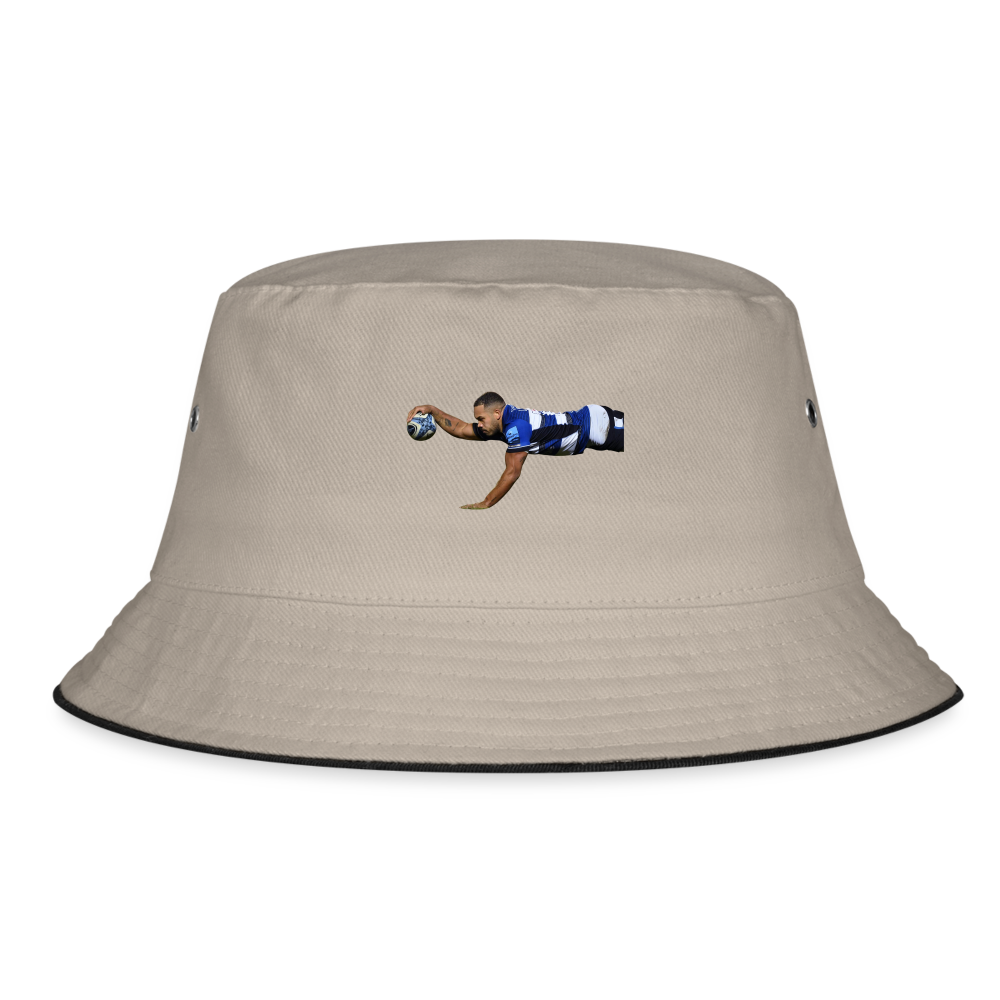 Ollie Lawrence Bucket Hat - khaki/black