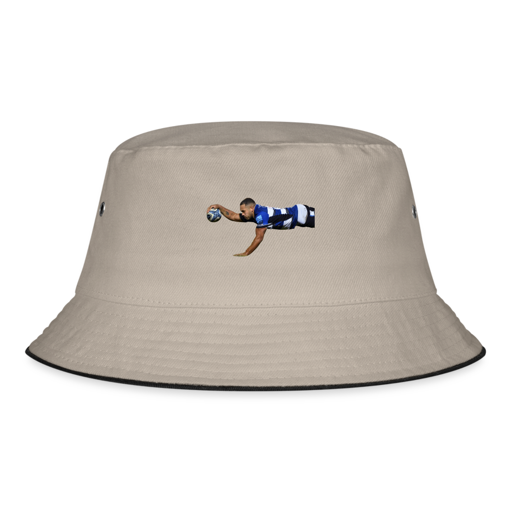 Ollie Lawrence Bucket Hat - khaki/black