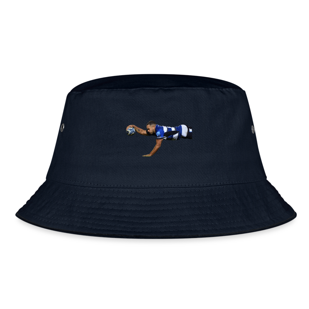 Ollie Lawrence Bucket Hat - navy