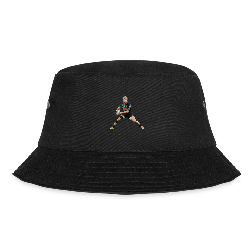 Tyrone Green Harlequins Bucket Hat - black