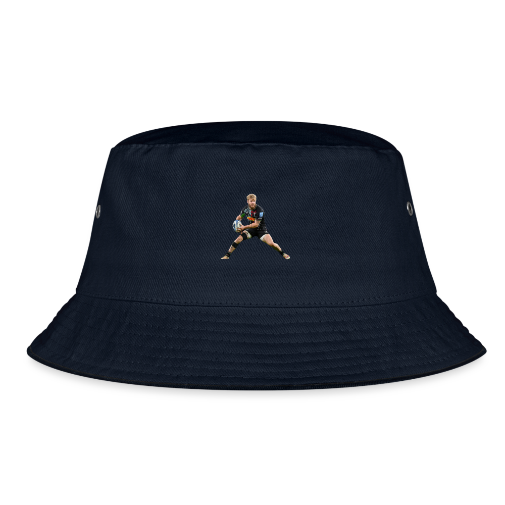 Tyrone Green Harlequins Bucket Hat - navy