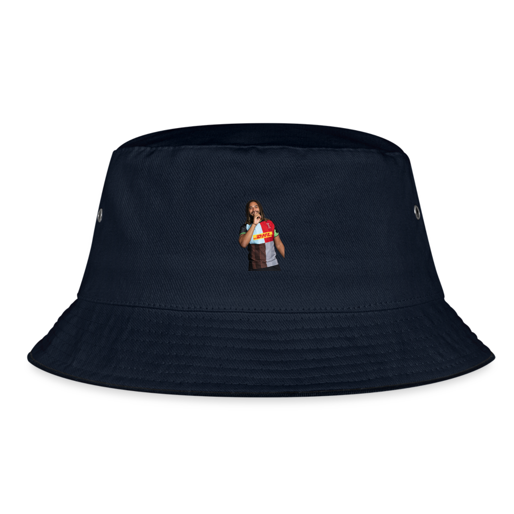 Chandler Cunningham-South Bucket Hat - navy