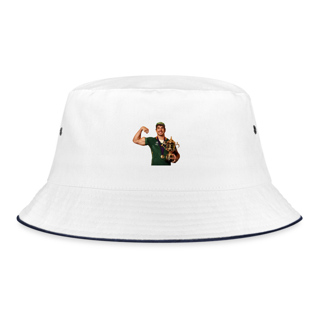 Eben Etzebeth x 2019 World Cup Bucket Hat - white/navy