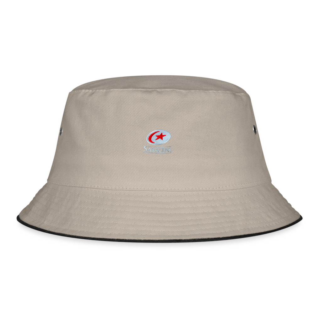 Jamie George Saracens Bucket Hat - khaki/black