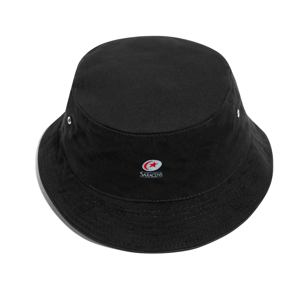 Jamie George Saracens Bucket Hat - black