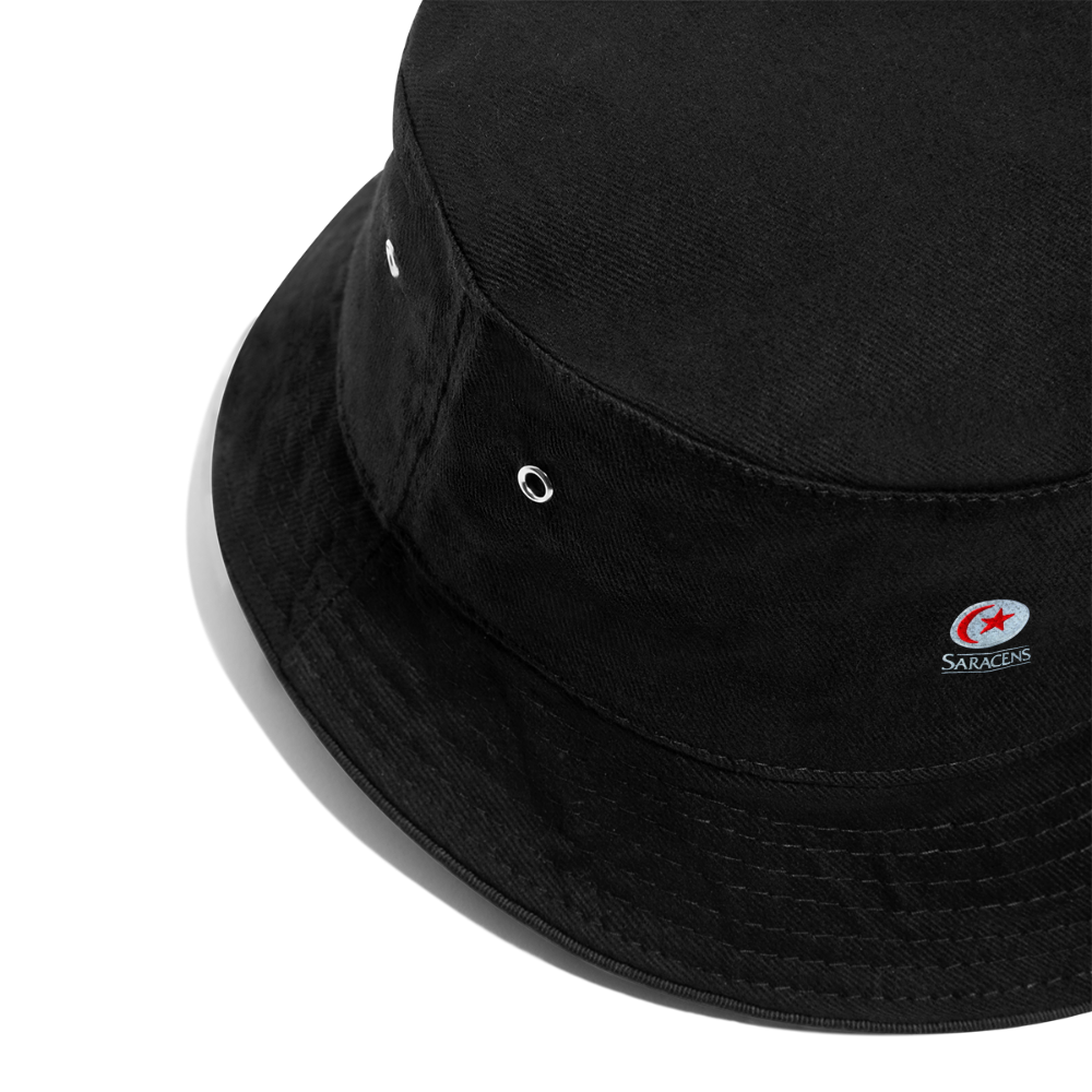 Jamie George Saracens Bucket Hat - black
