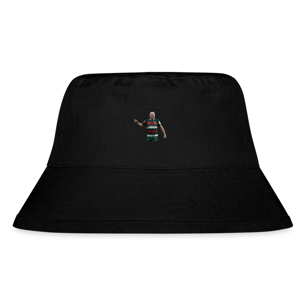 Dan Cole Leicester Recycled Bucket Hat - black