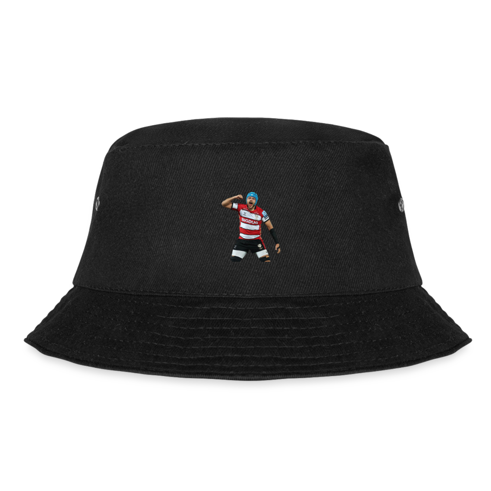 Zach Mercer Gloucester Bucket Hat - black