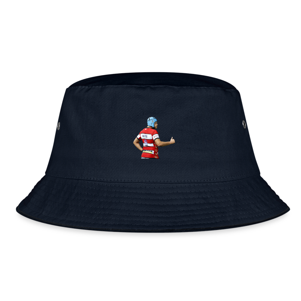 Zach Mercer Gloucester Bucket Hat - navy