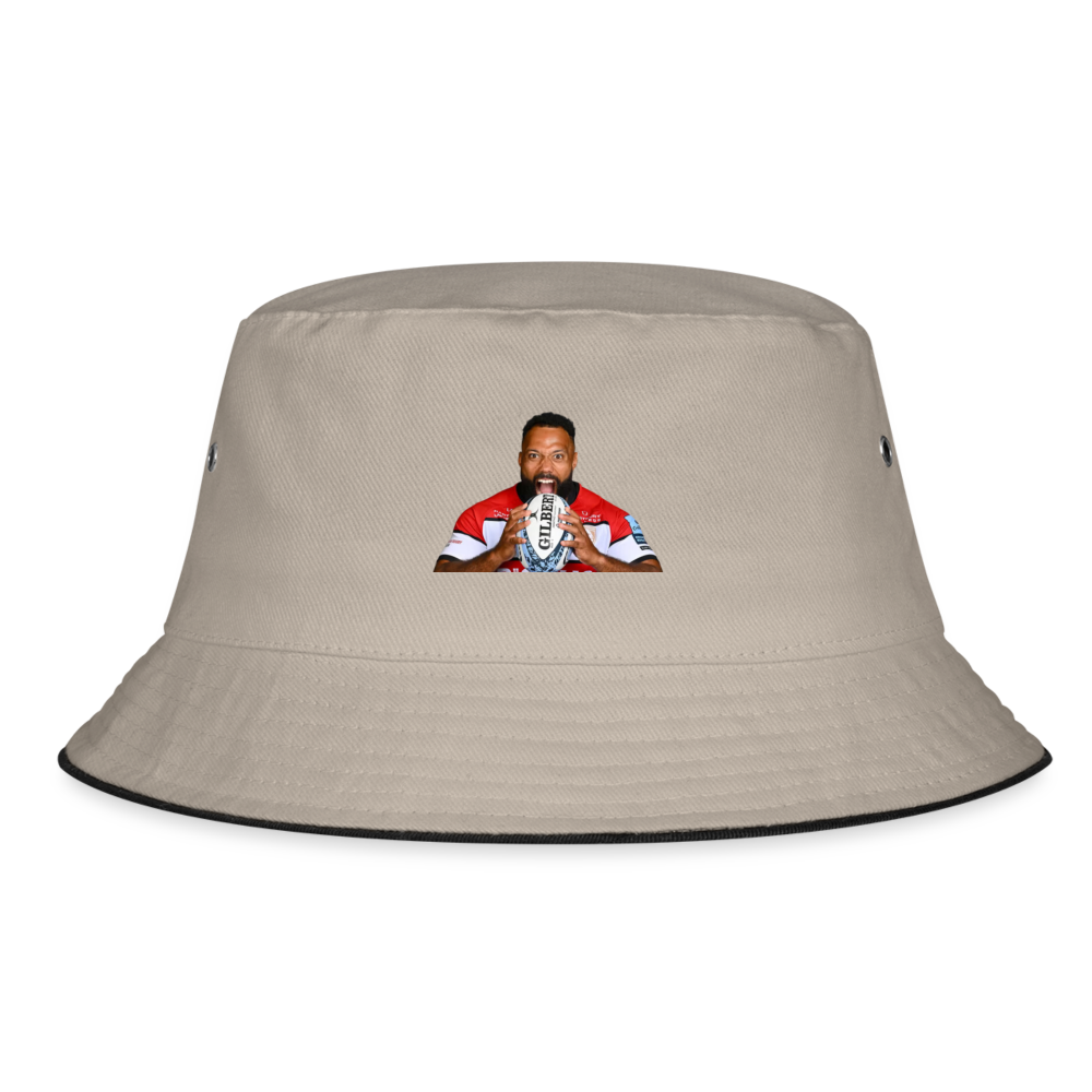Jamal Ford-Robinson Gloucester Bucket Hat - khaki/black