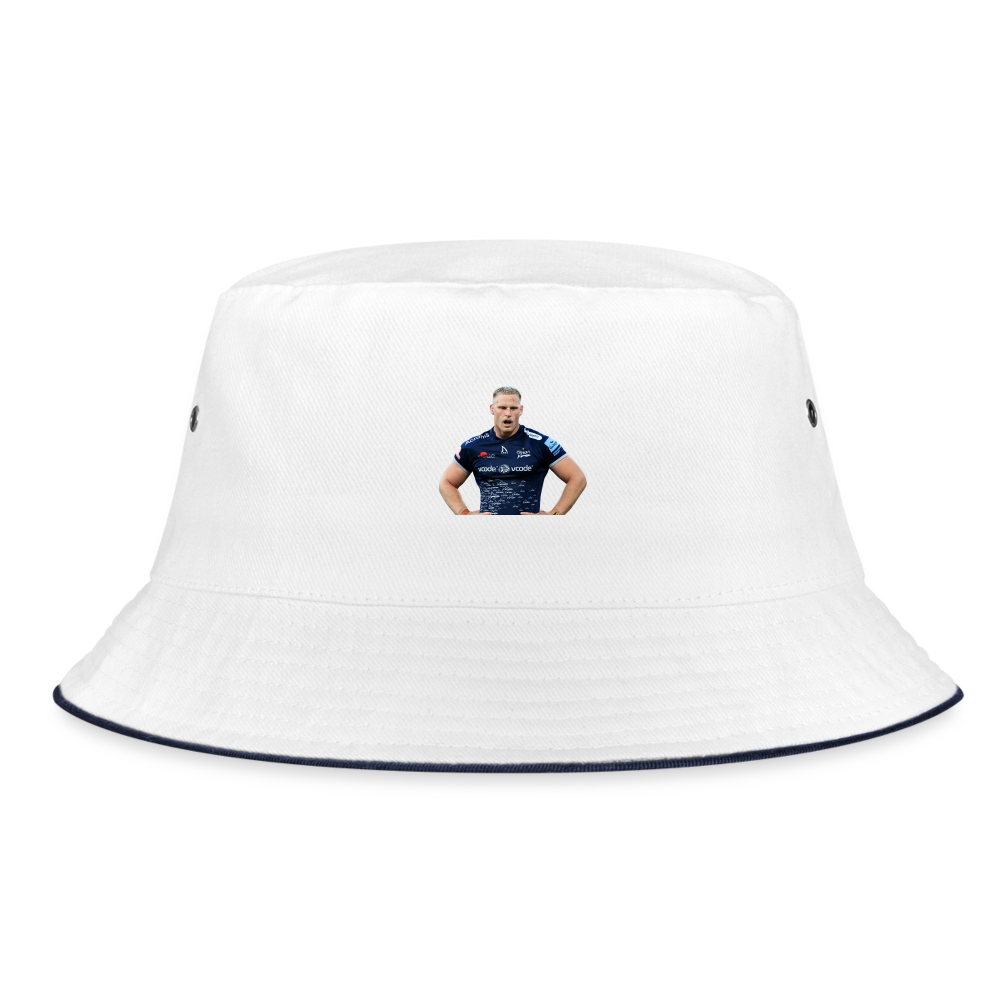 Du Preez Brothers Sale Sharks - white/navy
