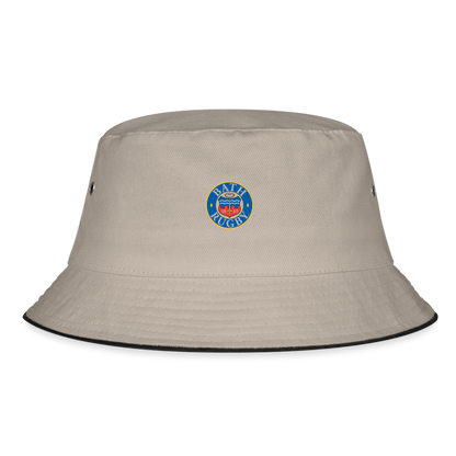Ted Hill Bath Bucket Hat - khaki/black