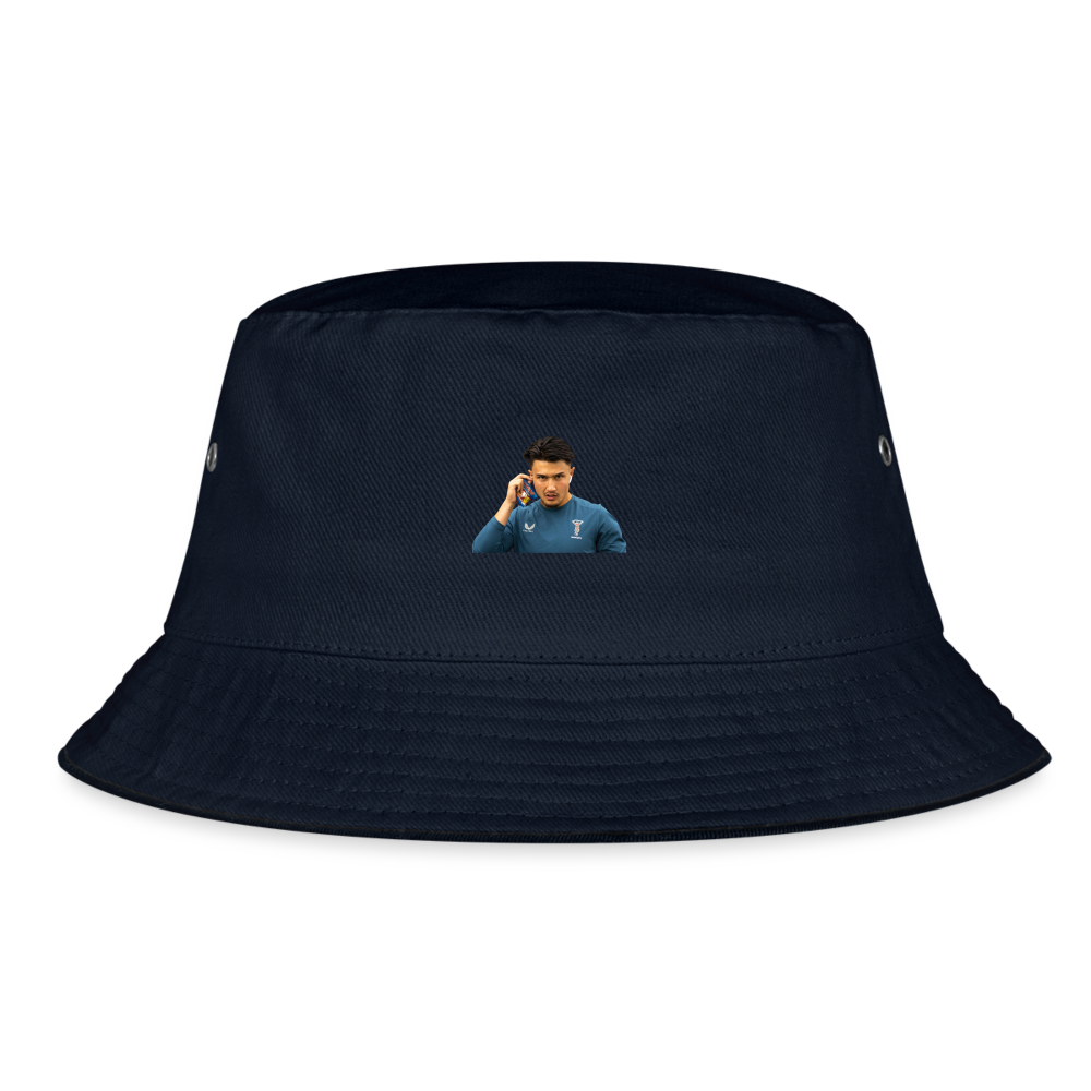 Marcus Smith Bucket Hat Khaki - navy