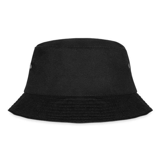 Premium Black Bucket Hat - black