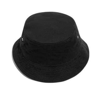 Premium Black Bucket Hat - black
