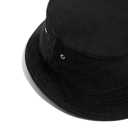 Premium Black Bucket Hat - black