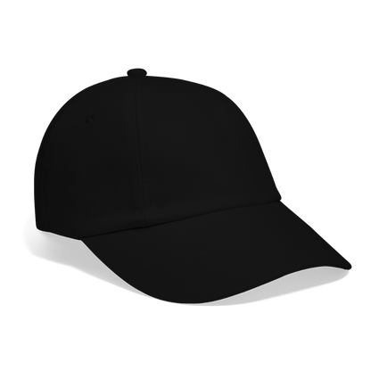 Navy Beechfield Cap - black/black