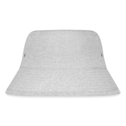 Light Cream Bucket Hat - heather grey