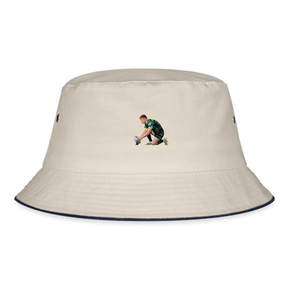 Northampton Saints Bucket Hat - ecru/navy