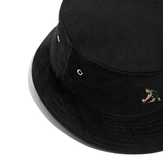 Fin Smith Bucket Hat - black