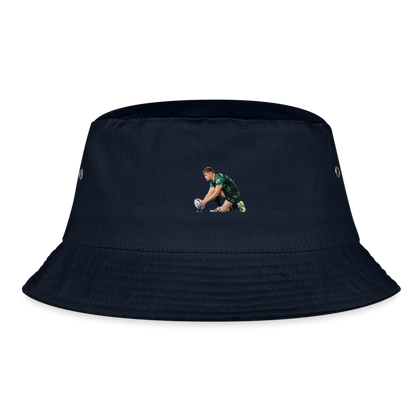 Fin Smith Bucket Hat - navy