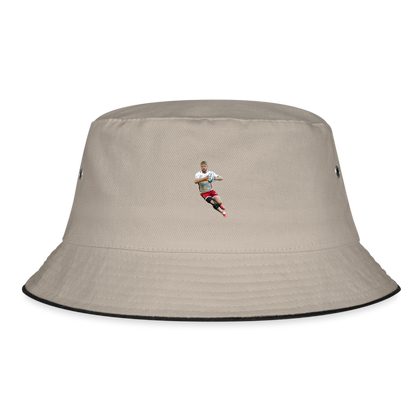 Tyrone Green Bucket Hat II - khaki/black