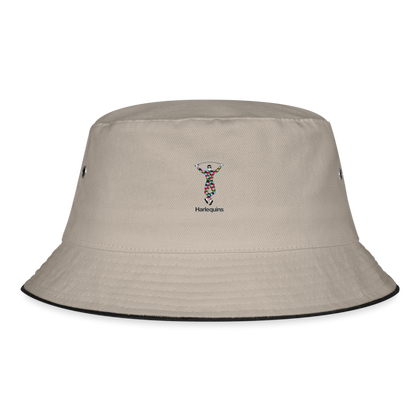 Tyrone Green Bucket Hat II - khaki/black