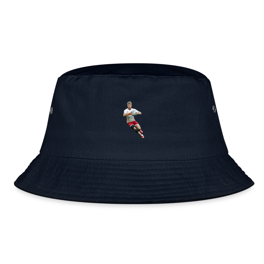 Tyrone Green Bucket Hat II - navy