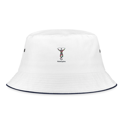 Tyrone Green Bucket Hat II - white/navy