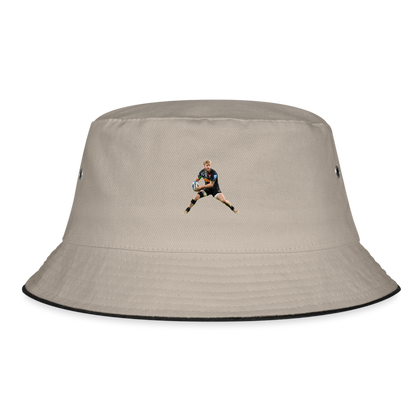Tyrone Green Harlequins Bucket Hat - khaki/black