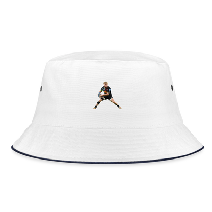 Tyrone Green Harlequins Bucket Hat - white/navy