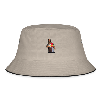 Chandler Cunningham-South Bucket Hat - khaki/black
