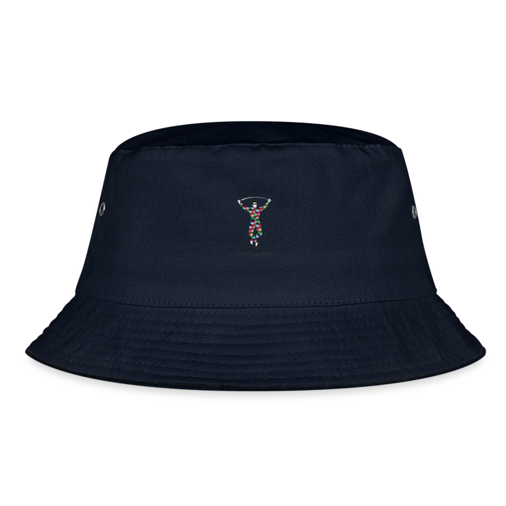 Chandler Cunningham-South Bucket Hat - navy