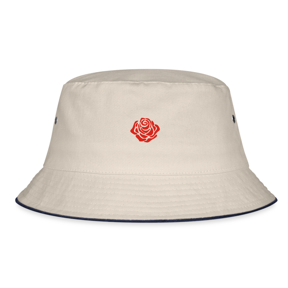 Martin Johnson x 2003 World Cup Bucket Hat - ecru/navy