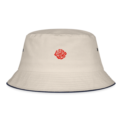 Martin Johnson x 2003 World Cup Bucket Hat - ecru/navy