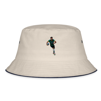George Furbank Northampton Saints Bucket Hat II - ecru/navy