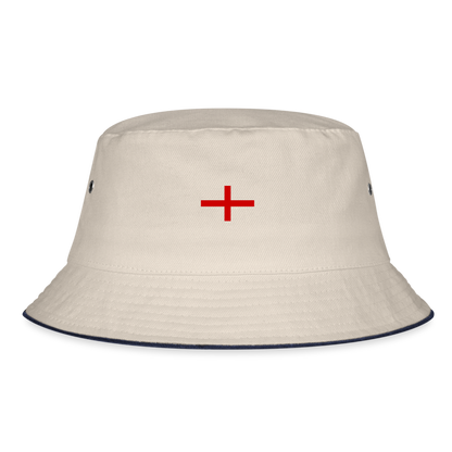 Jason Robinson x 2003 World Cup Bucket Hat - ecru/navy
