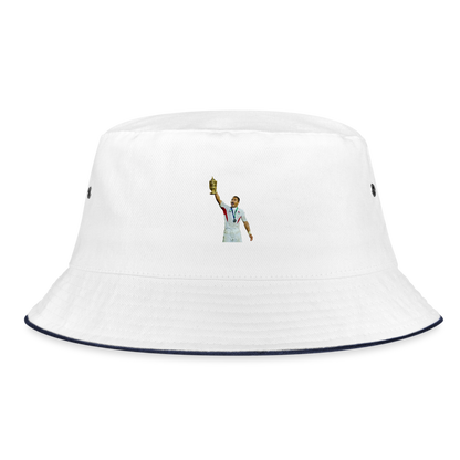 Jason Robinson x 2003 World Cup Bucket Hat - white/navy