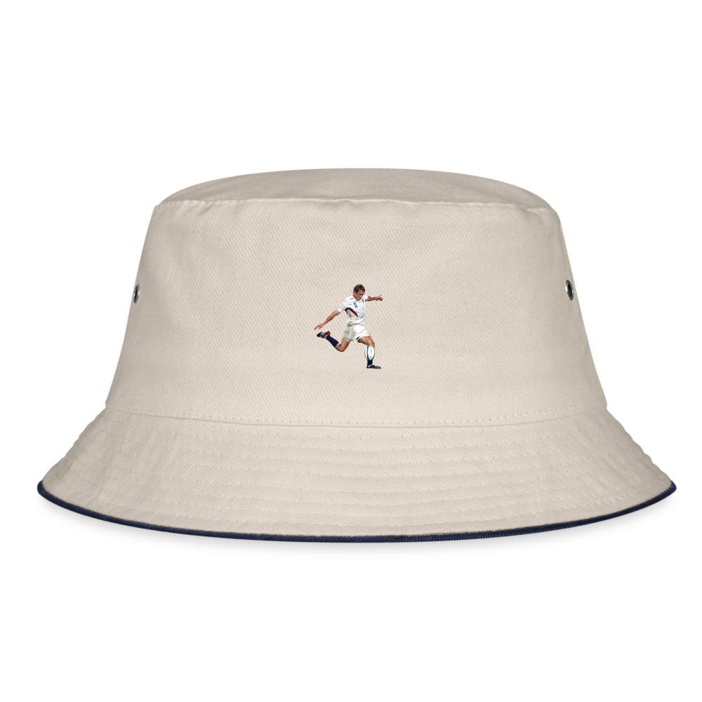 Johnny Wilkinson x 2003 World Cup Bucket Hat - ecru/navy