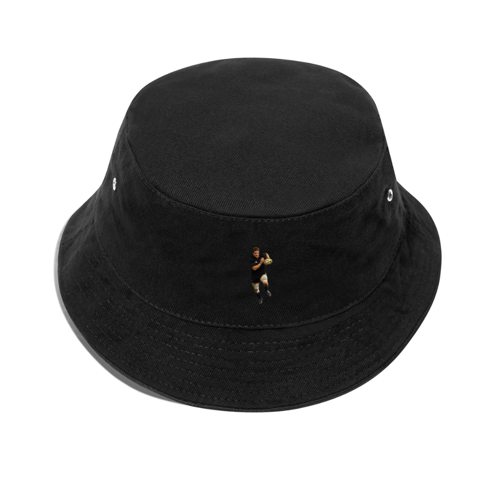 Richie McCaw All Blacks Bucket Hat - black