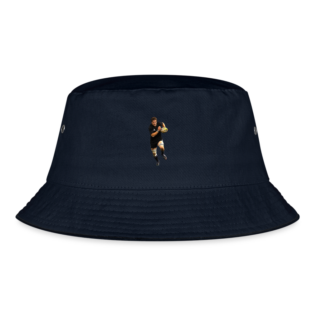 Richie McCaw All Blacks Bucket Hat - navy