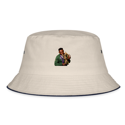 Siya Kolisi x 2019 World Cup Bucket Hat - ecru/navy